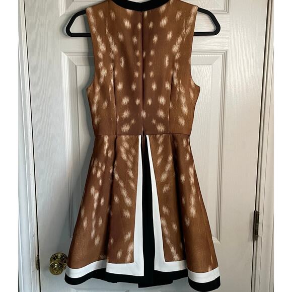 Cameo Fawn Mini Dress Fit and Flare Sleeveless Forest Fairy Cosplay Sz XS Brown - Picture 6 of 14